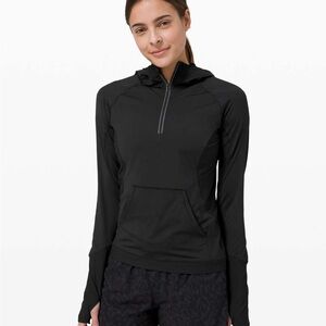 Lululemon Sleek Performance 1/2 Zip Hood